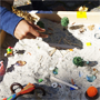 une place de jeu et de rencontre construite pour et par les enfants